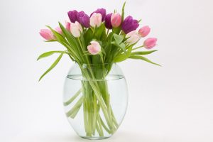 blomsterstell blomster i vase