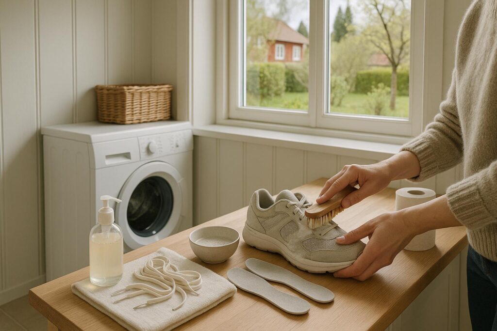vaske joggesko